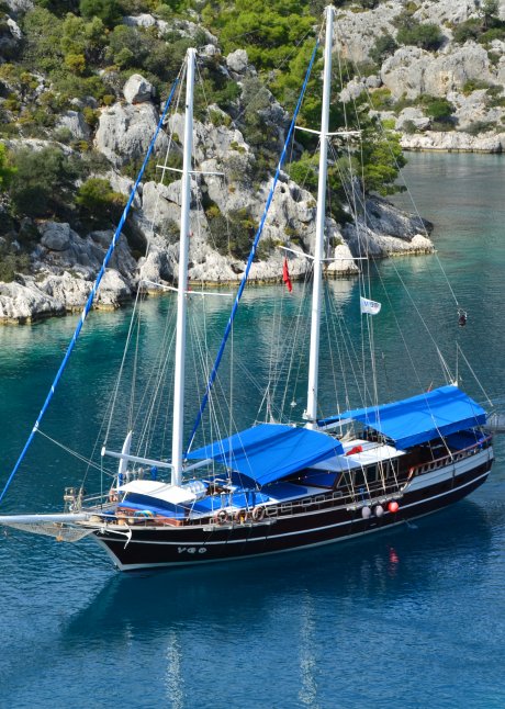 Boat Cruises Turkey. V-Go Yachting Sailing Tours, Cabin Charters, Yacht Charters